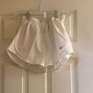 Nike Women's White Athletic Shorts